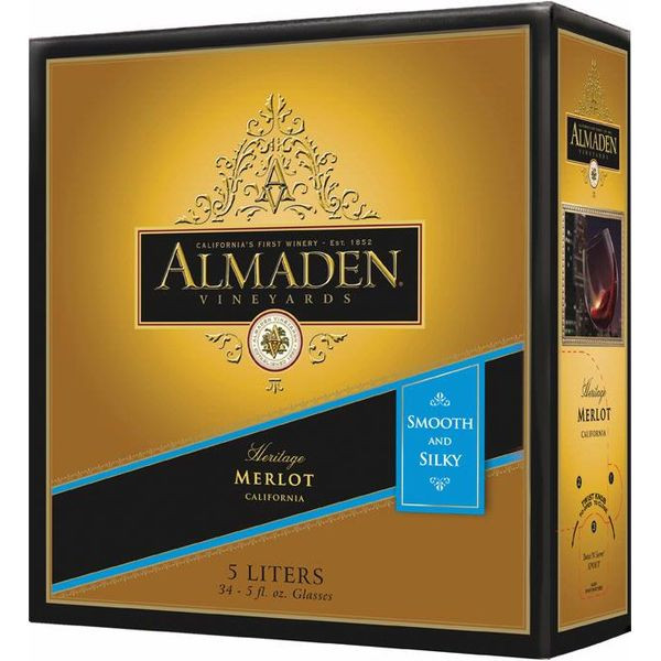Almaden 'Merlot' Merlot 5.0L, 5L Box