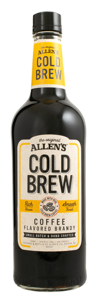 Allen's Cold Brew Coffee Flavored Brandy - 750ml, 750 mL