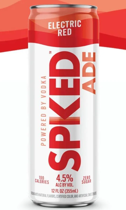 Spiked Ade Electric Red 4-Pack, 4-pack