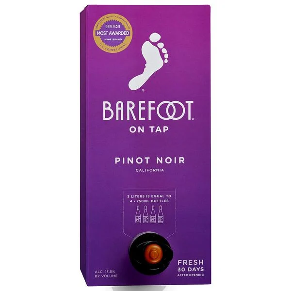 Barefoot Pinot Noir, Choose a size
