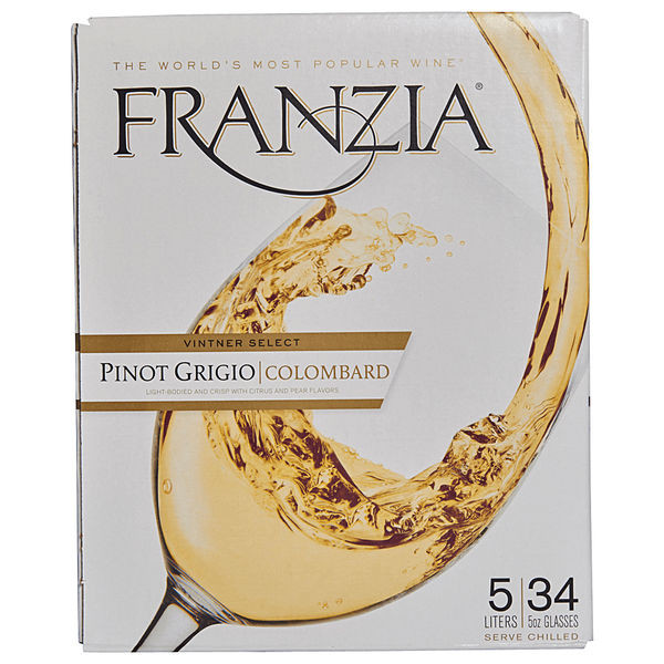 Franzia Pinot Grigio 5.0L, 5L Box