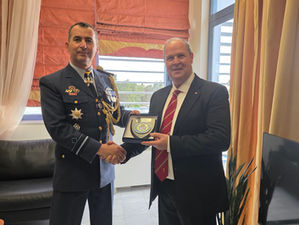 The Hellenic Air Sports Federation at the Handover–Takeover Ceremony of the Hellenic Air Force Academy Commander