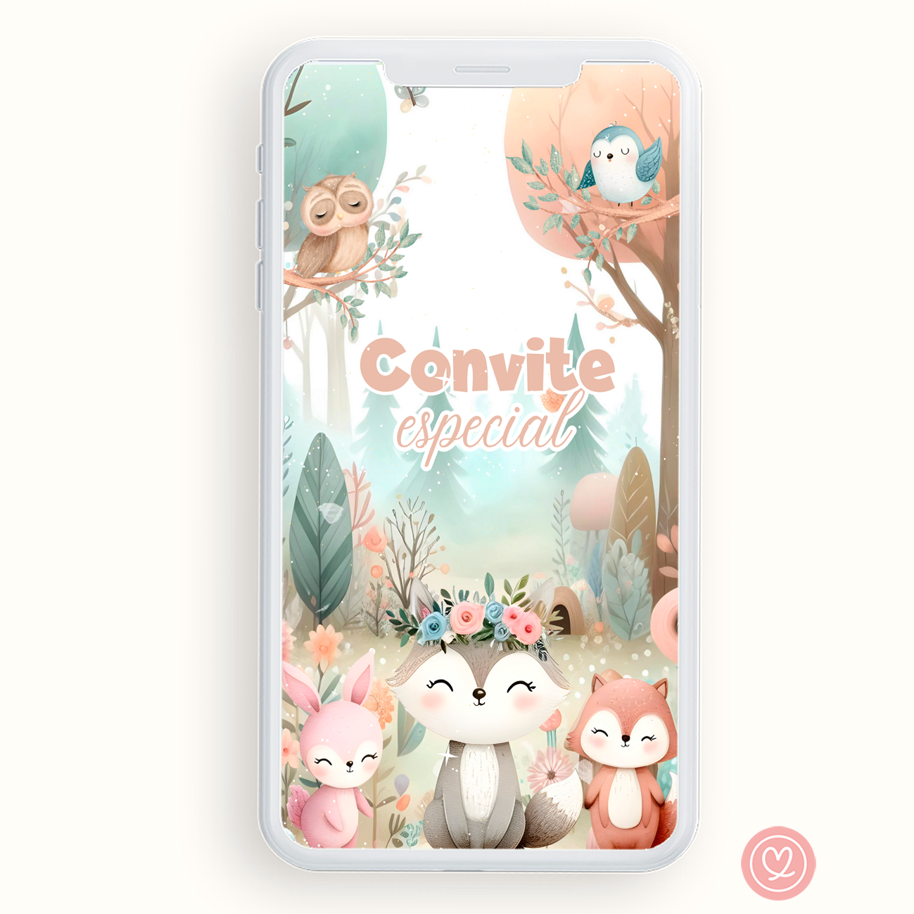 Convite Animado | Bosque Encantado