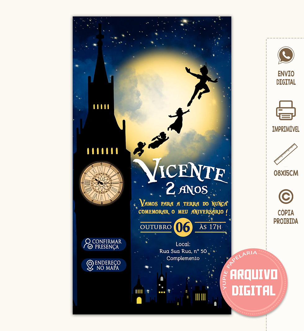 Convite Peter Pan 01 Interativo