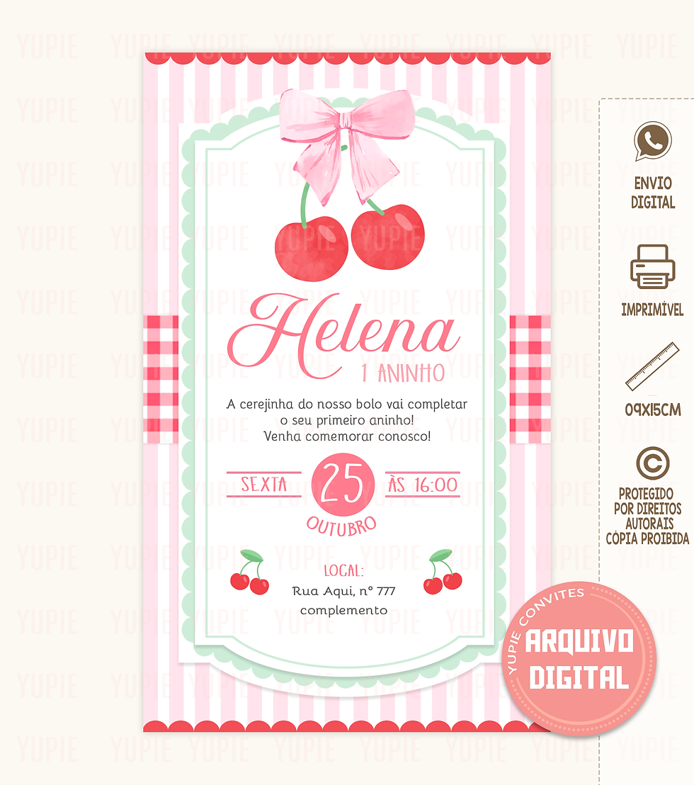 Convite Cerejinha Digital 03