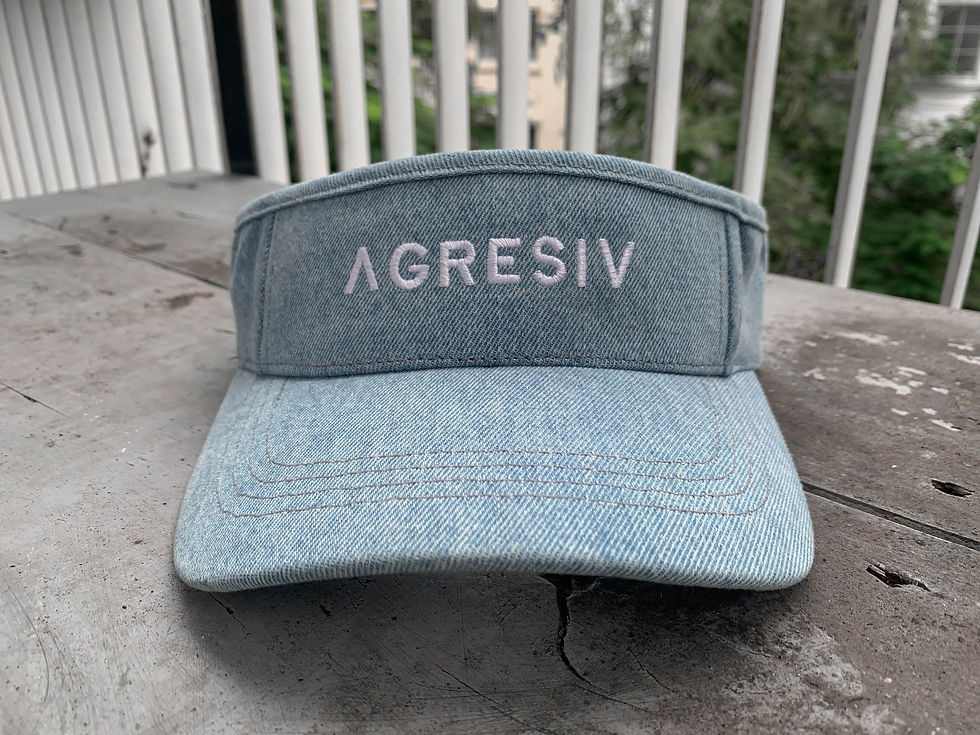Thumbnail: AGRESIV Logo Denim Visor