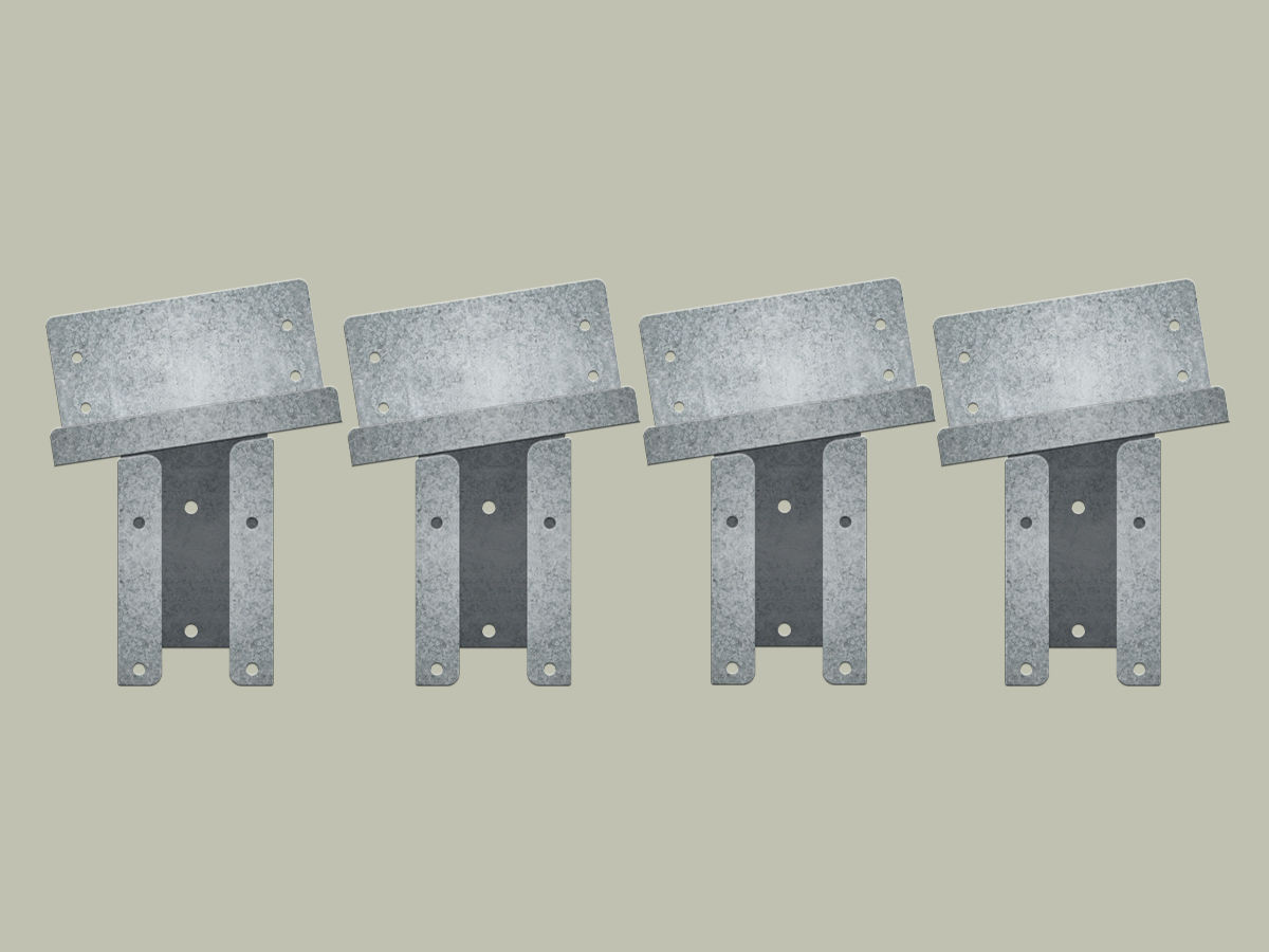 ÉTRIERS HAUTE PERFORMANCE POUR POTEAU DE 4 X 4 PO