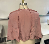 Back of Richard II's capelet lining before being sewn into the ermine layer.