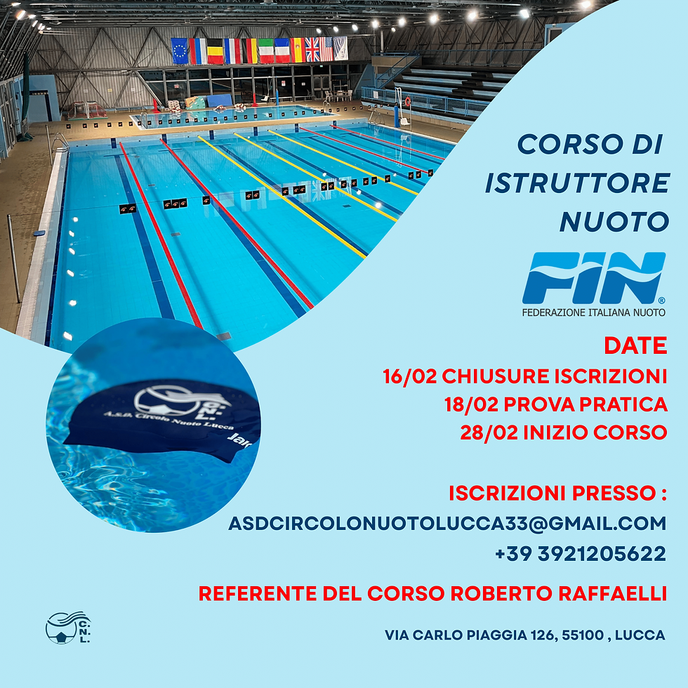 Corso Istruttore Nuoto FIN