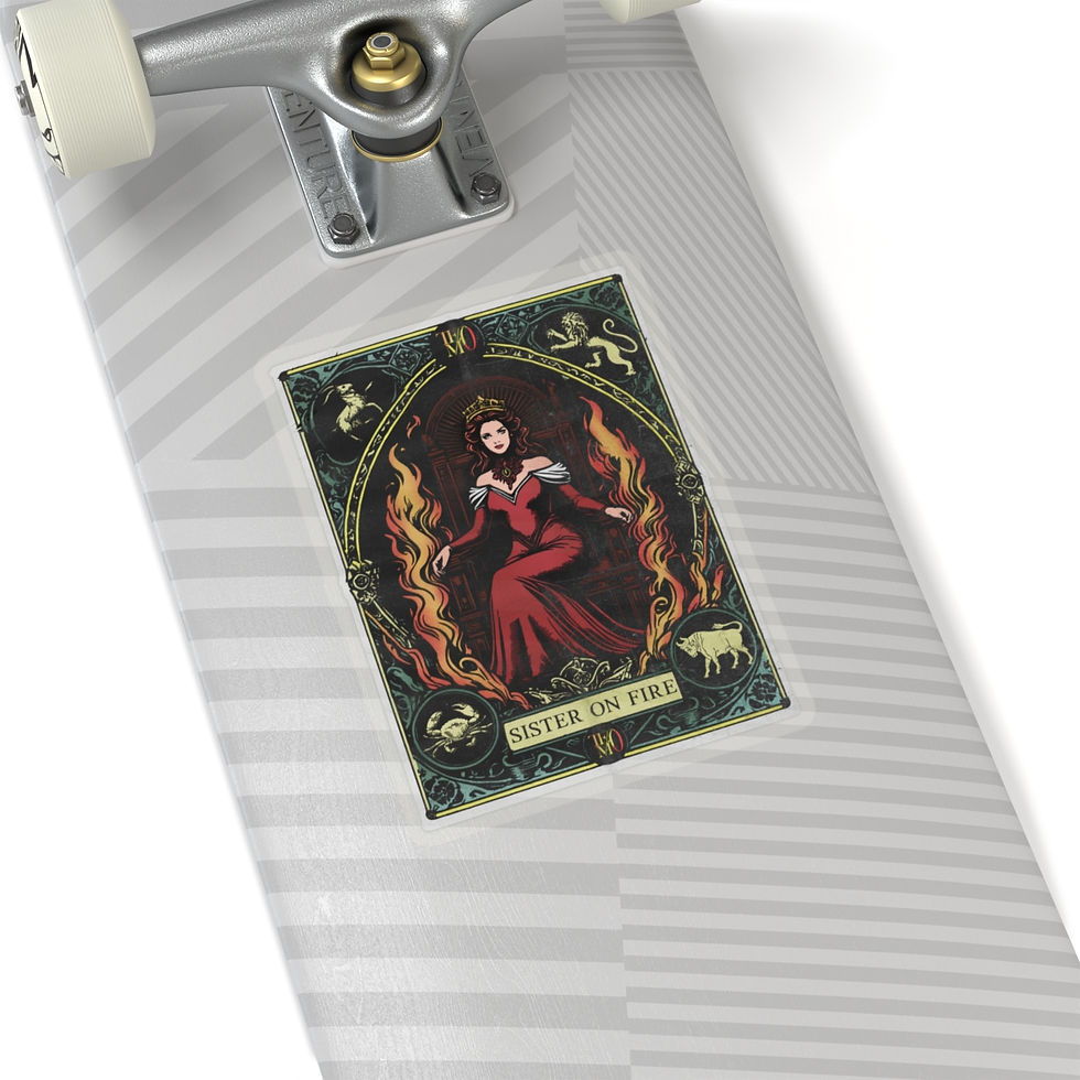Thumbnail: SISTER ON FIRE Sticker