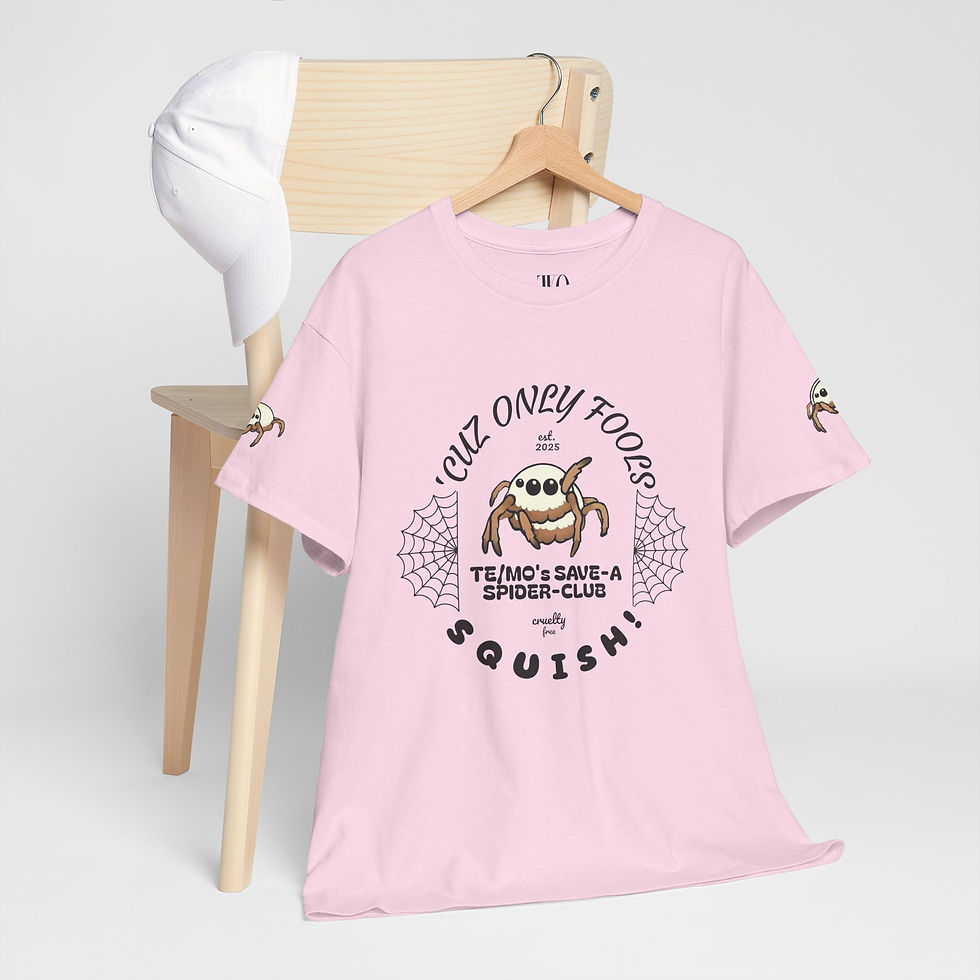 Thumbnail: LET THE SPIDERS GO Tee