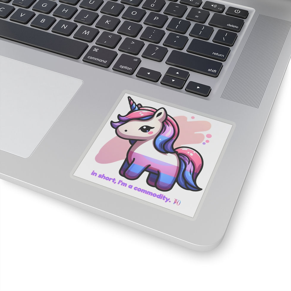 Thumbnail: POWER COUPLE Unicorn Sticker
