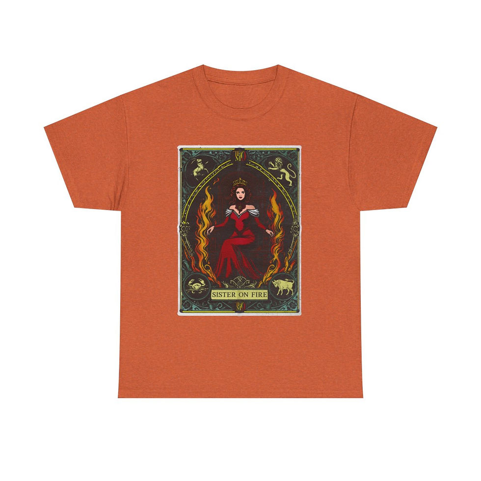 Thumbnail: Sister On Fire TAROT Tee