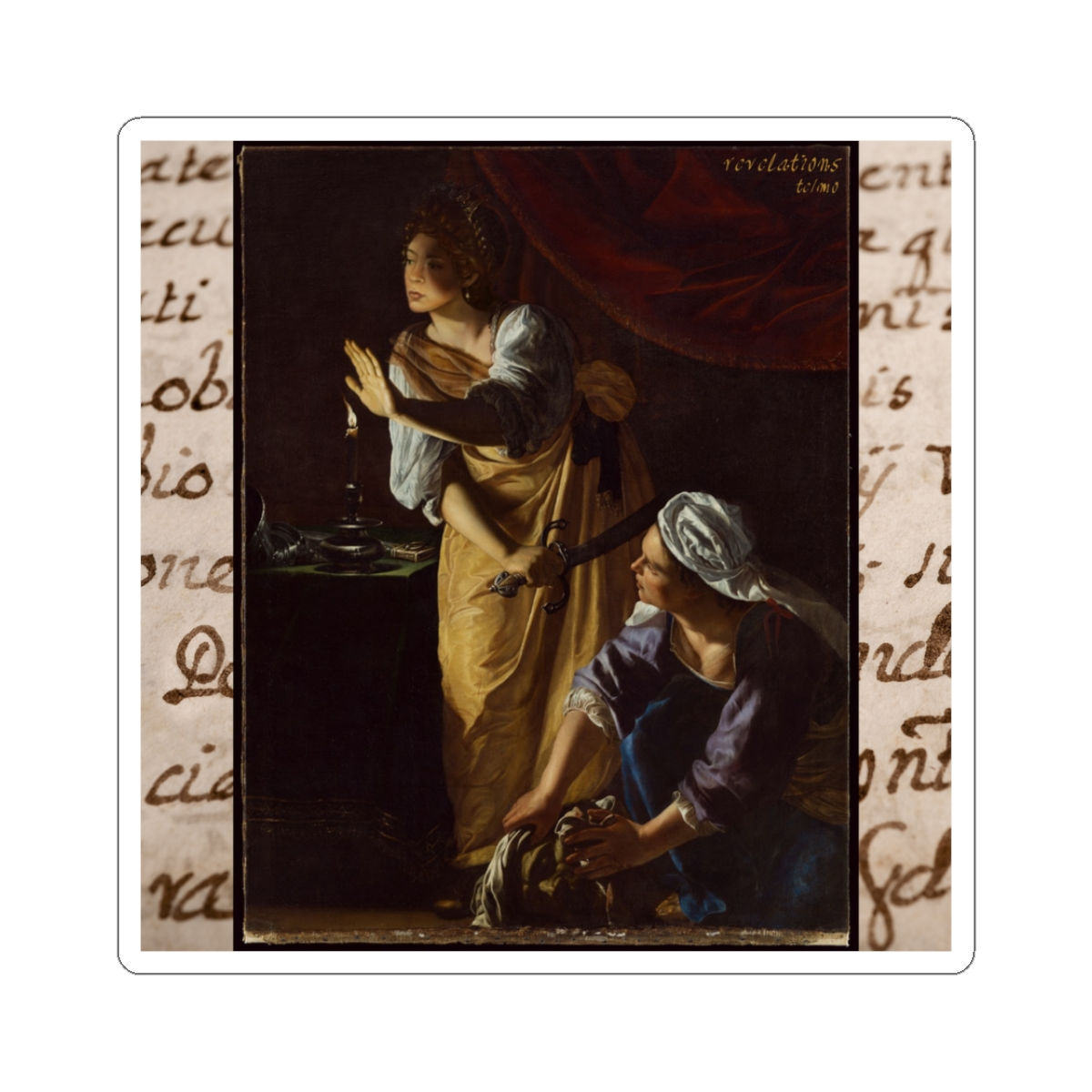 REVELATIONS Cover Sticker