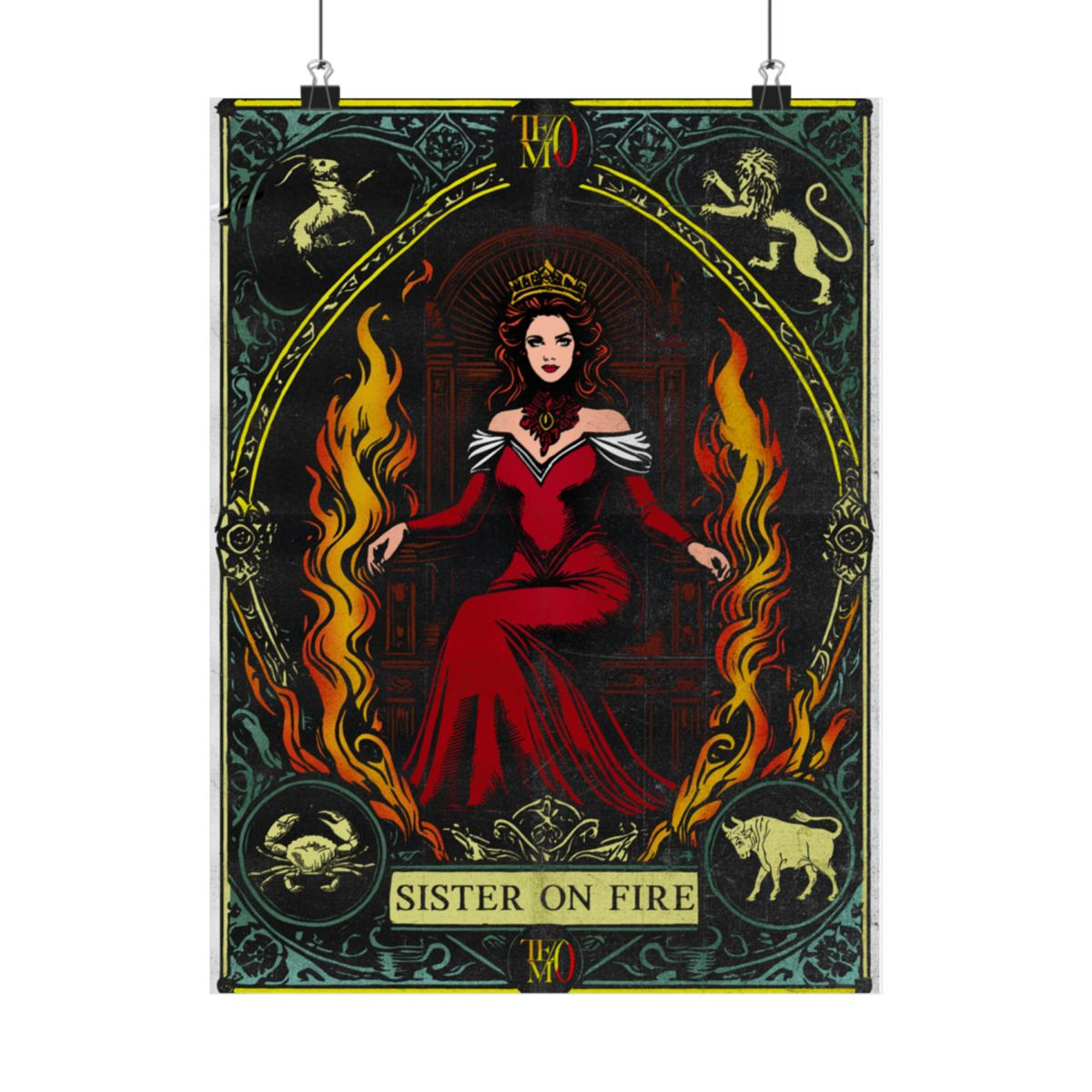 SISTER ON FIRE Poster