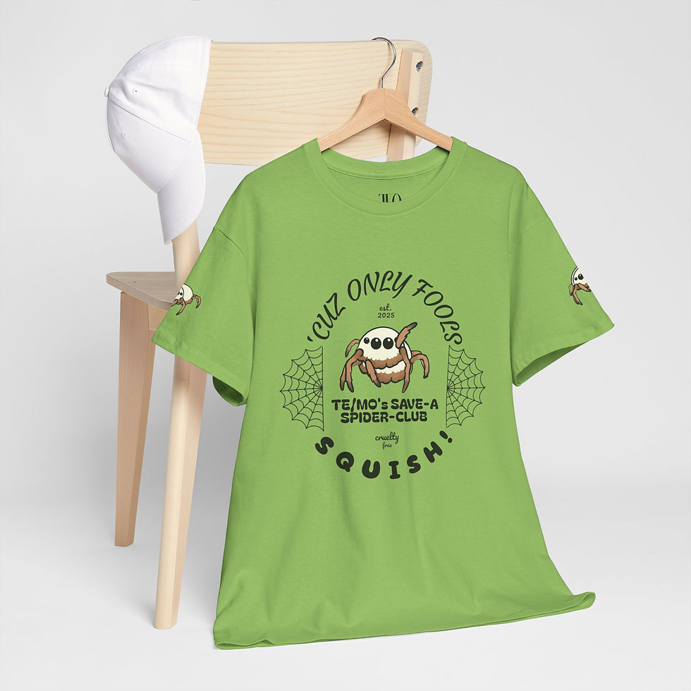 Thumbnail: LET THE SPIDERS GO Tee