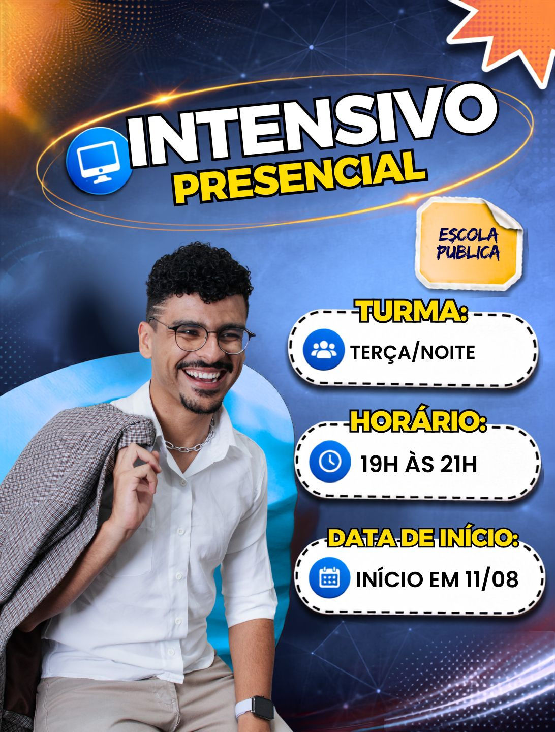 INTENSIVO Pres: Escola Pública. Terça (19h)