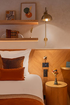 Hôtel Burdigala Bordeaux - Chambre - Roque Intérieurs