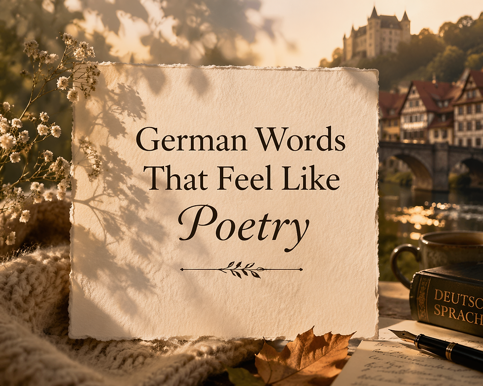 Deutsch und Poesie