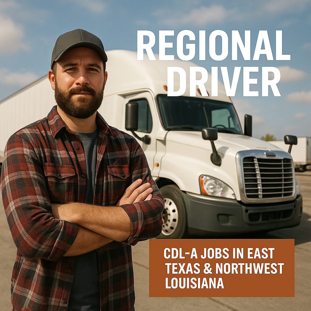 Regional CDL Truck Driver - Last Mile Driver 