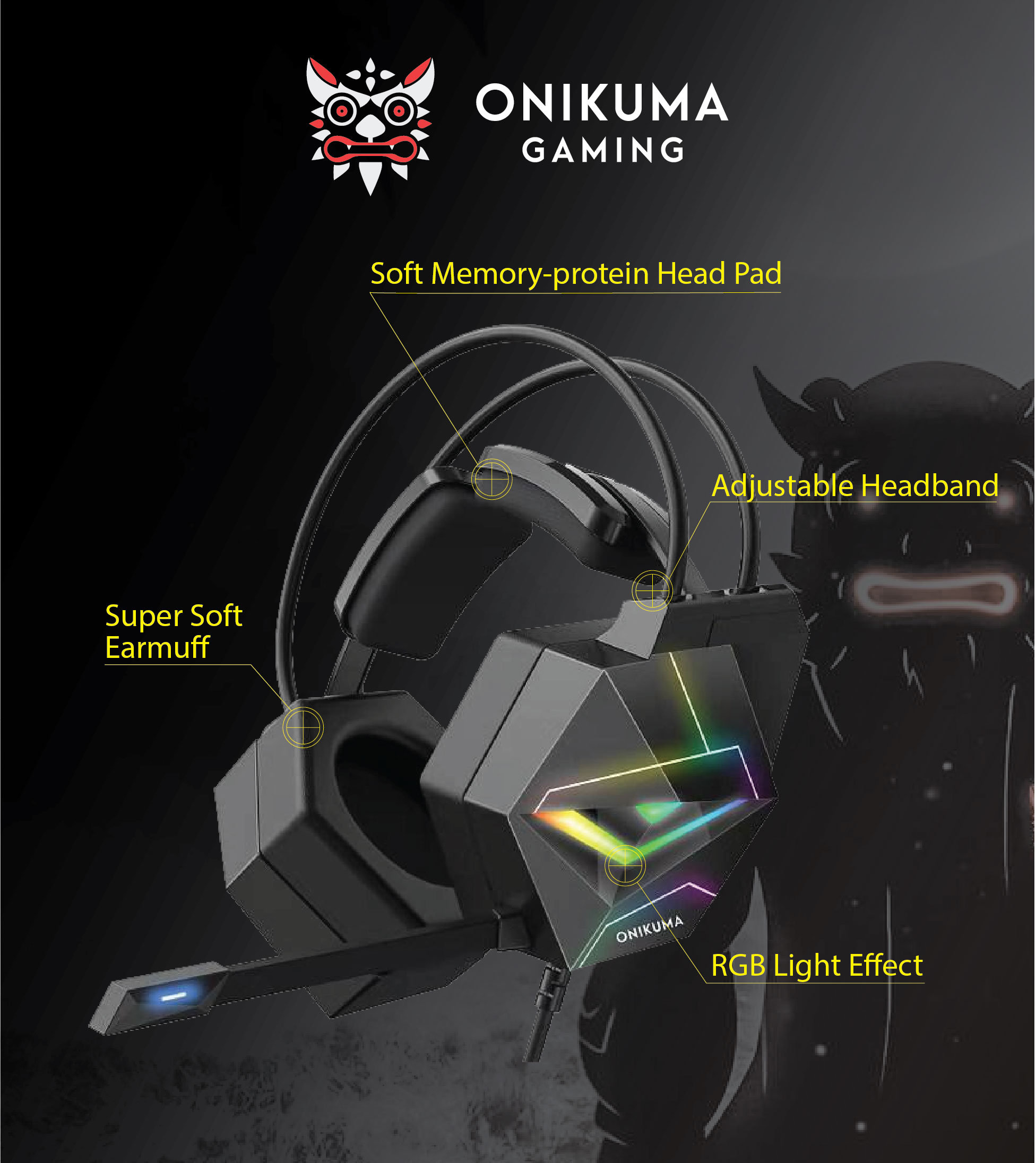 ONIKUMA Gaming Headset X20 | Rise Tech 