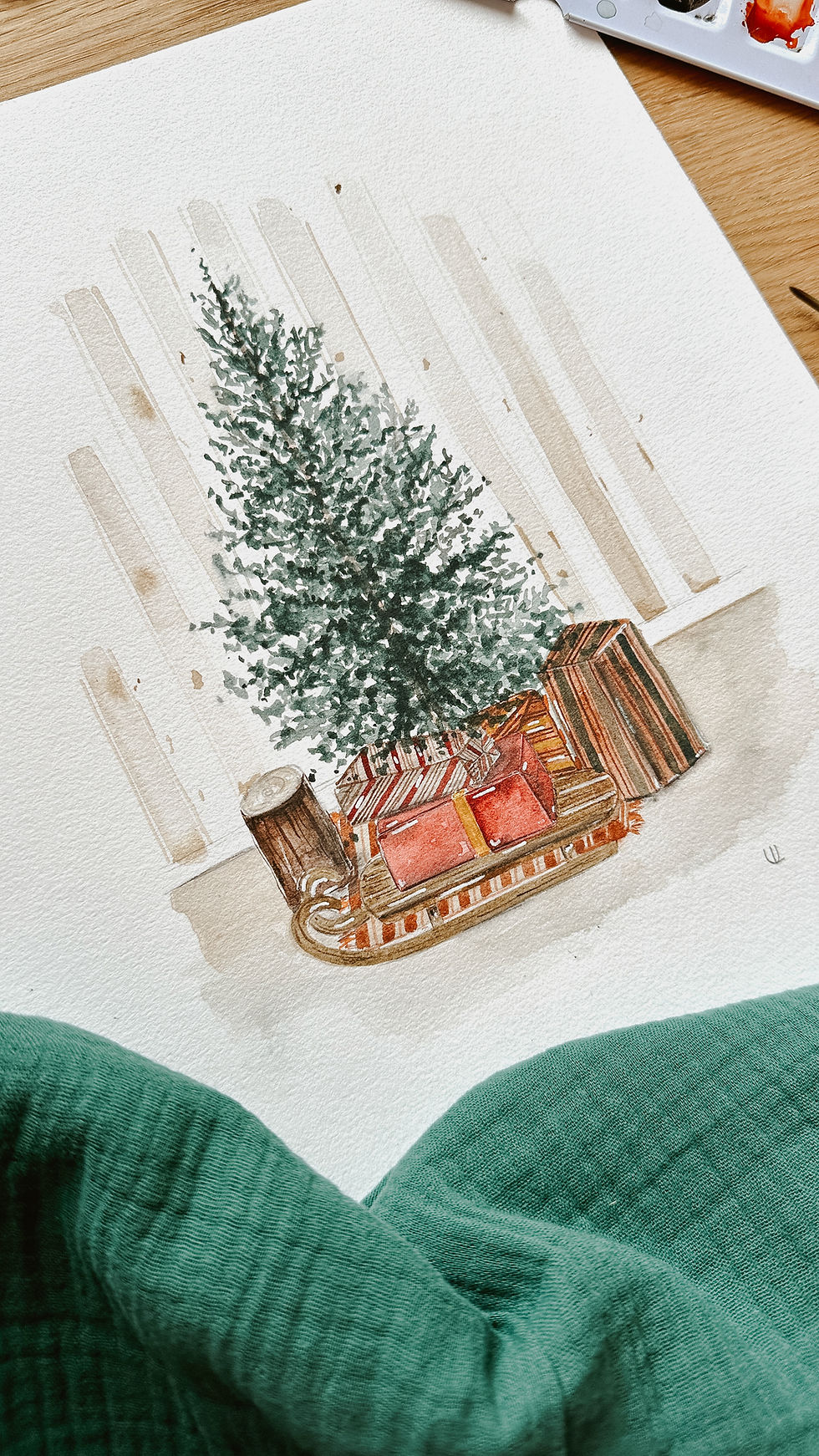 Miniaturbild: Hygge Watercolor Guide