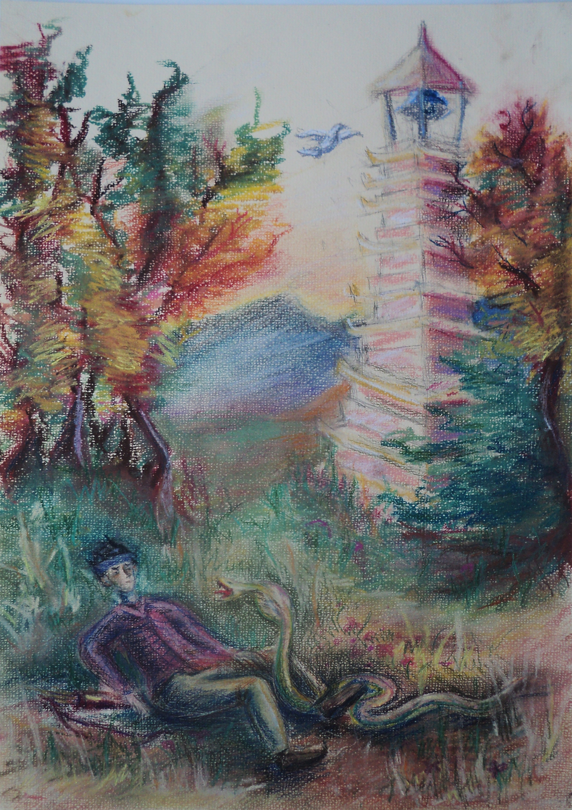 №360_Бедняк и голубка