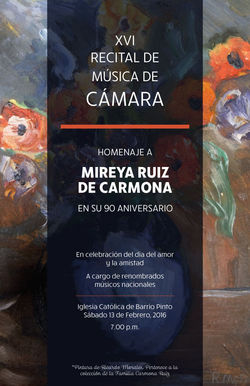 Poster Recital 2016