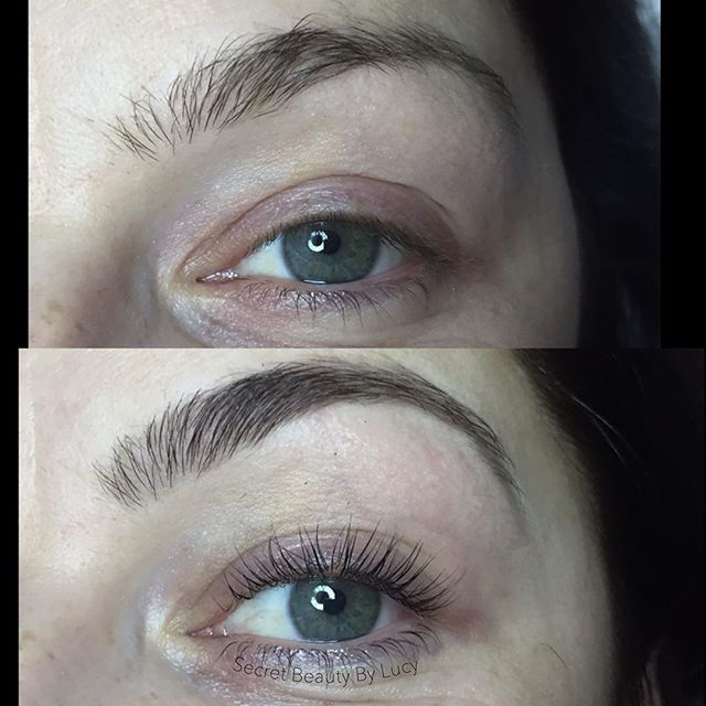 Lash lift and eyebrow tint 🌟💪🏽 Beautiful, natural results x #lashbase #lashlift #lifting #lashes