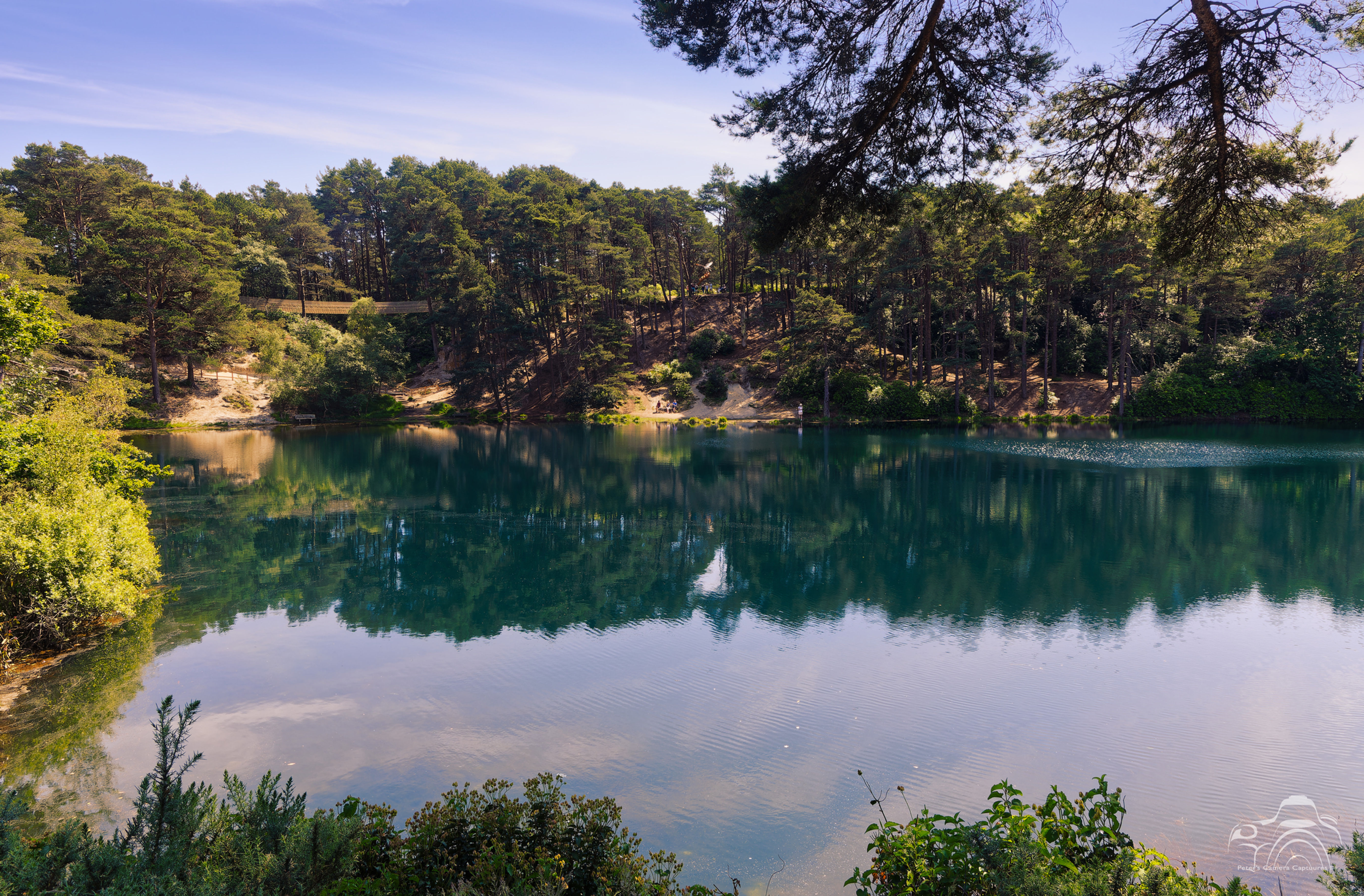 The Blue Pool. A Reflection !