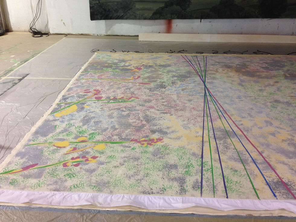 Floral & Lining Detail