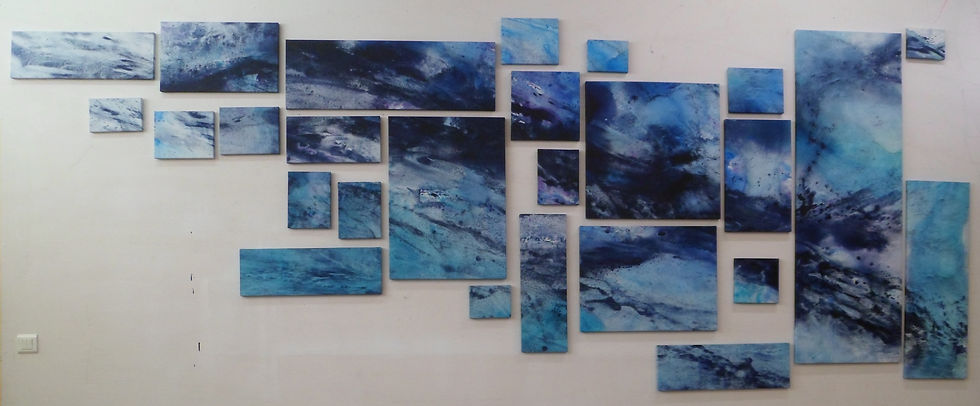 Coupe de la Seine , 2014, Acrylique sur toile, 200x480cm.jpg