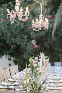 Wedding  Marbella Spain Cortijo Caballos decorated table