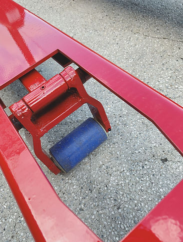 Pilot油壓車特殊訂製低床尼龍輪