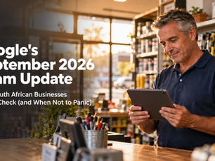 Google's September 2026 Spam Update: What South African Businesses Should Check (and When Not to Panic)