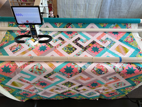 Still Stitchin'! Look at this beauty!