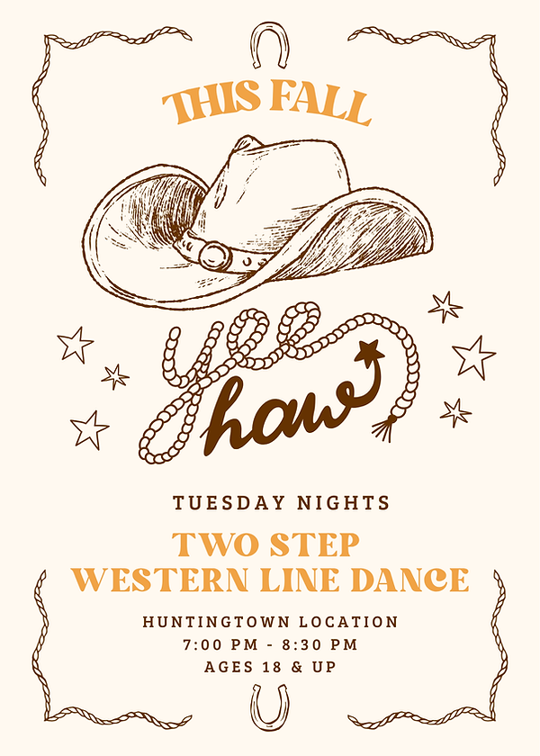 Gold Beige & Brown Retro Western Groovy Birthday Party Virtual Invitation.png