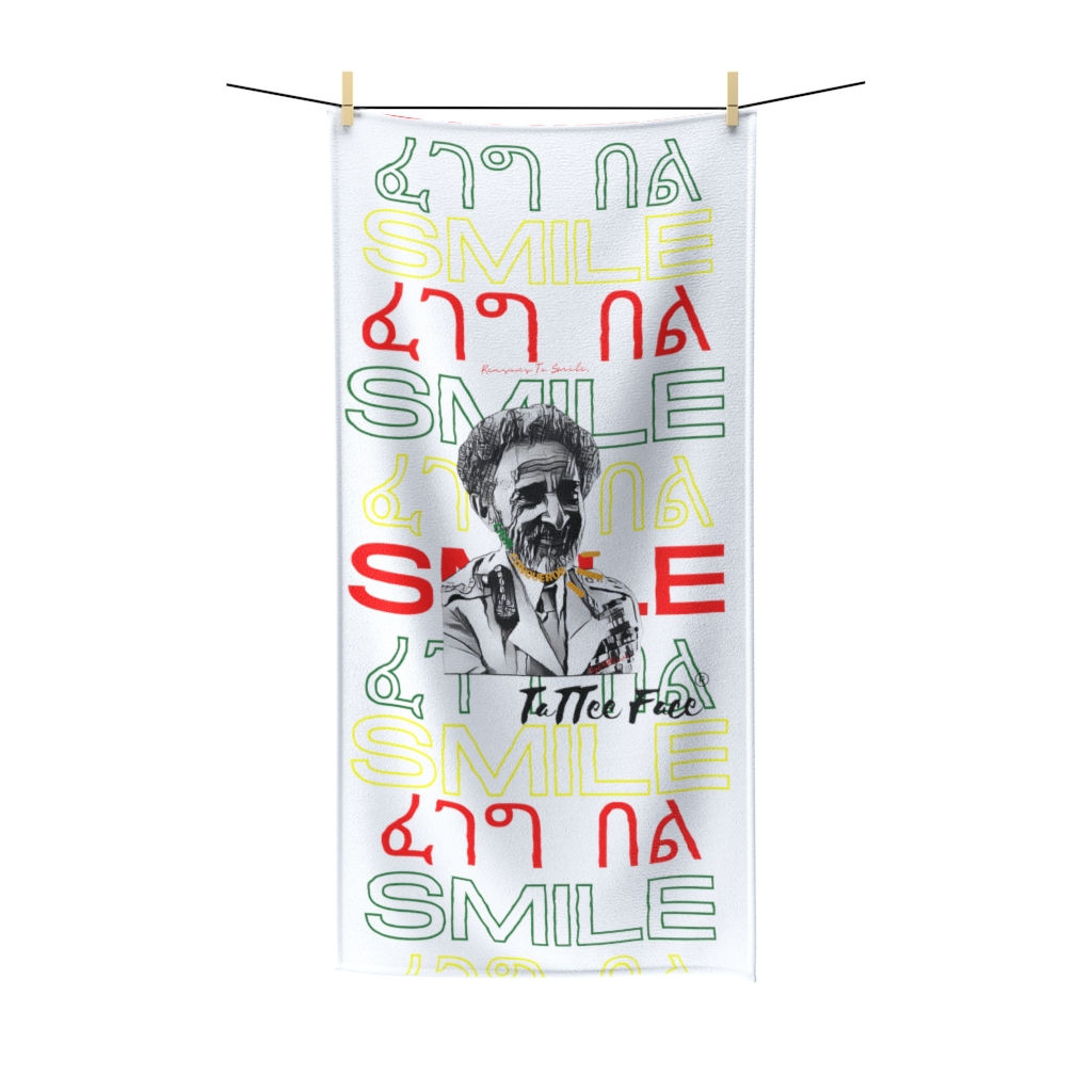 LIMITED EDITION: SMILE SELASSIE Towel
