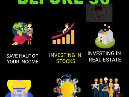 BE A MILLIONAIRE BEFORE 30 