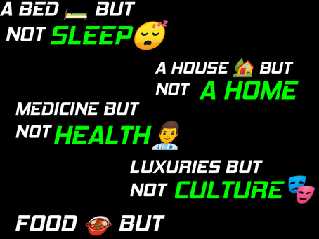 WHAT MONEY CAN BUY