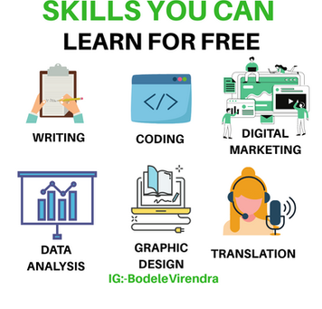 Skills you can learn for free