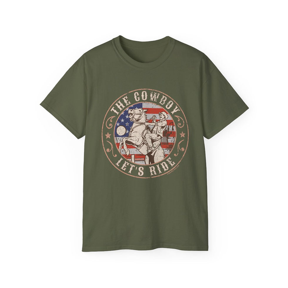 Thumbnail: The Cowboy Unisex Ultra Cotton Tee