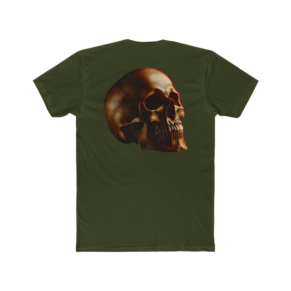 Thumbnail:  Bonehead Unisex Cotton Crew Tee