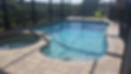 Paver pool deck