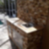 Split Face and Travertine