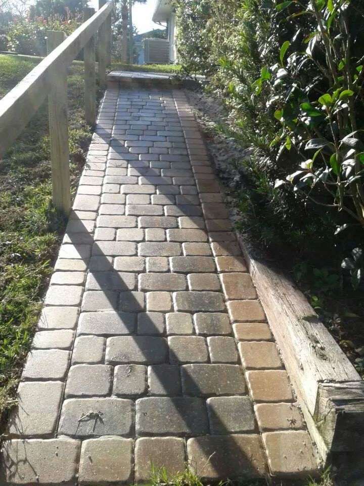 Paver Ramp