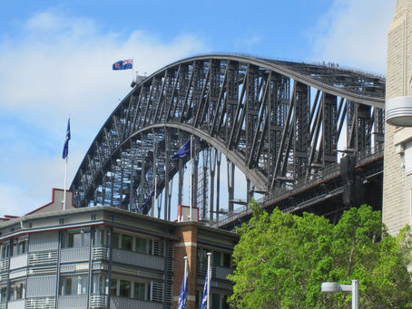 1,332 steps - Sydney harbour bridge climb