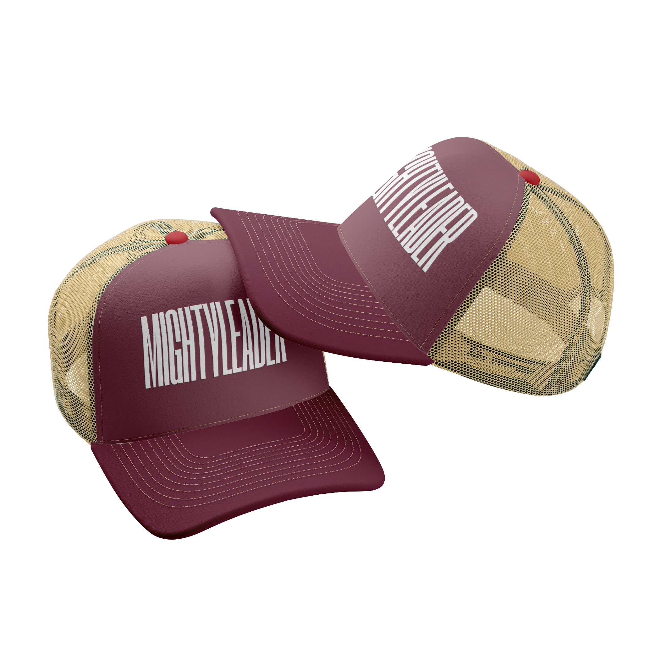 Mighty Leader Cap- Red