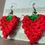 Thumbnail: Crochet Strawberry Earrings