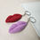 Thumbnail: Crochet Lips Keychain